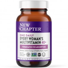 New Chapter Every Woman One Daily™ 40+ Multivitamin, 48 vege tab (Expiry: Jul 2026)